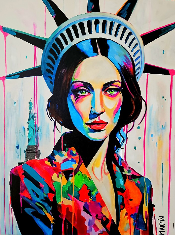 "Modern Muses" Lady Liberty Reimagined